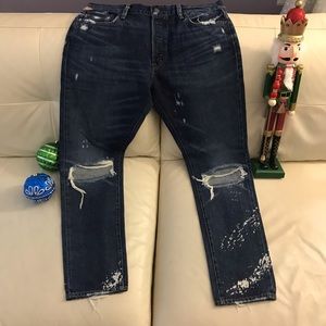 Polo RL destructive jeans